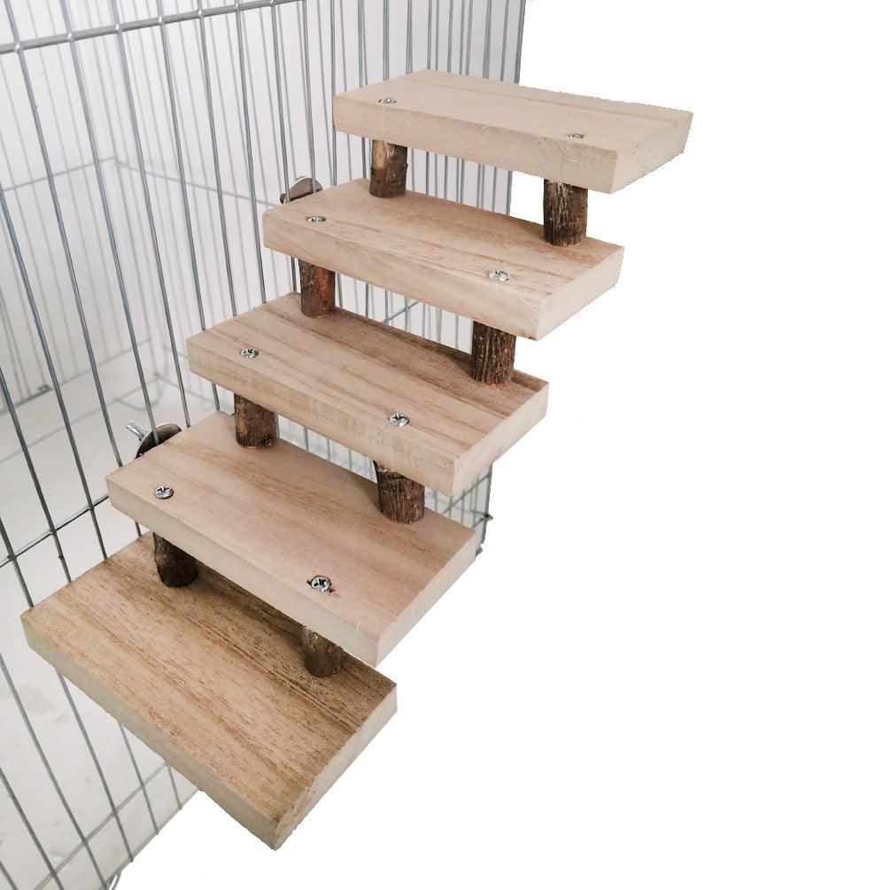 Log stairs bird toy - Itzmypet