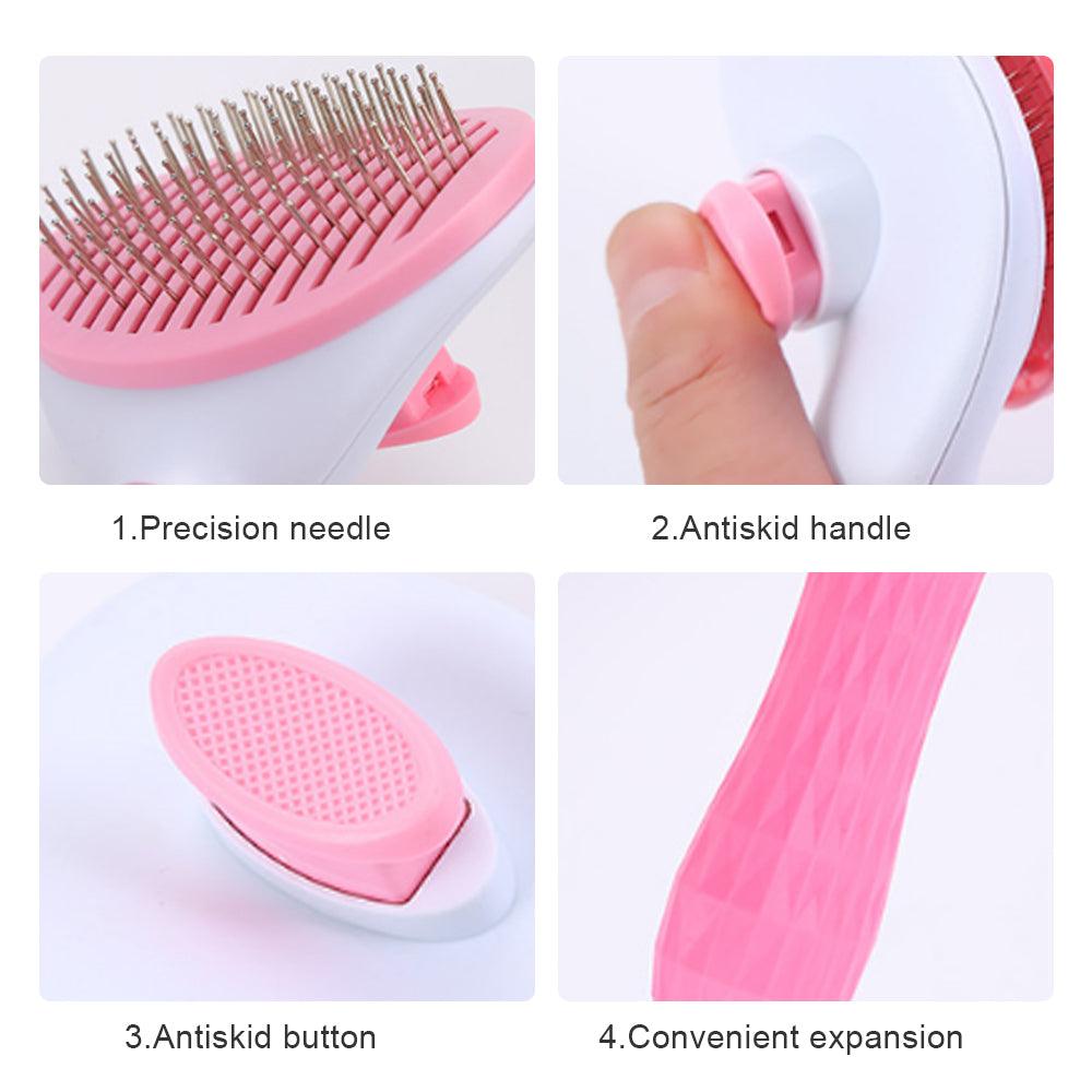 Pet Grooming Self-Cleaning Comb - Itzmypet