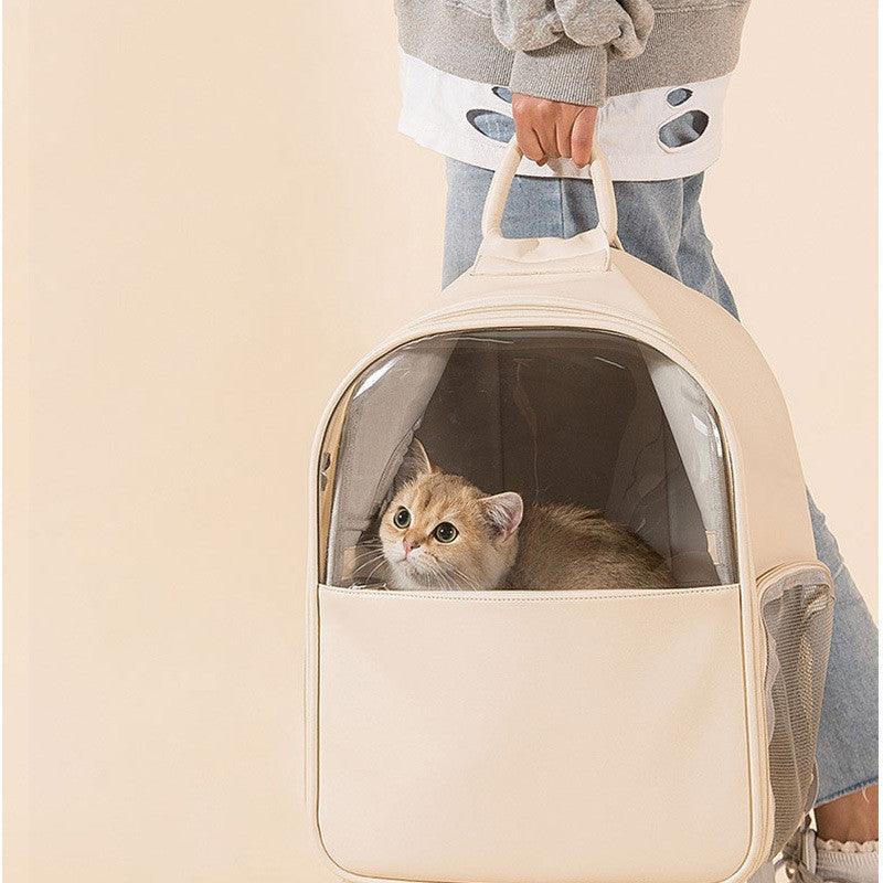 Cat Backpack Large Space Visible Transparent - Itzmypet