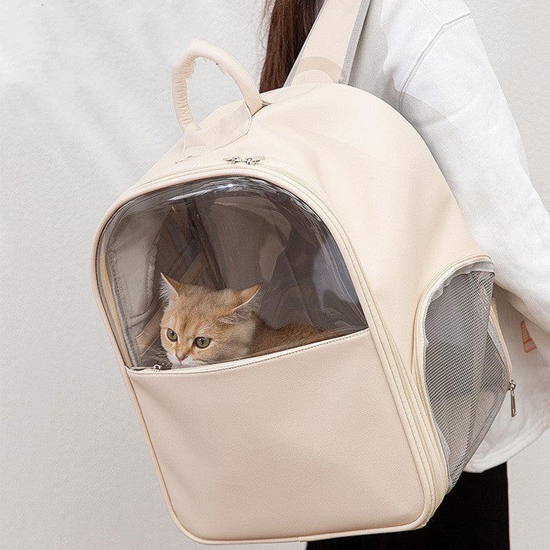 Cat Backpack Large Space Visible Transparent - Itzmypet