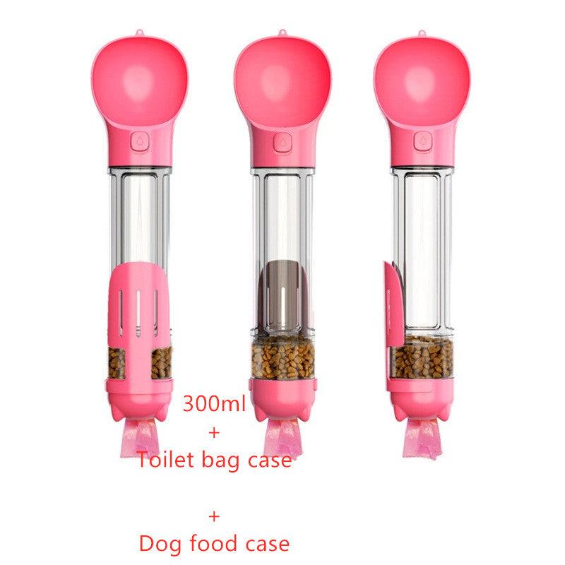 3-in-1 Portable Dog Feeder Water Dispenser - Itzmypet