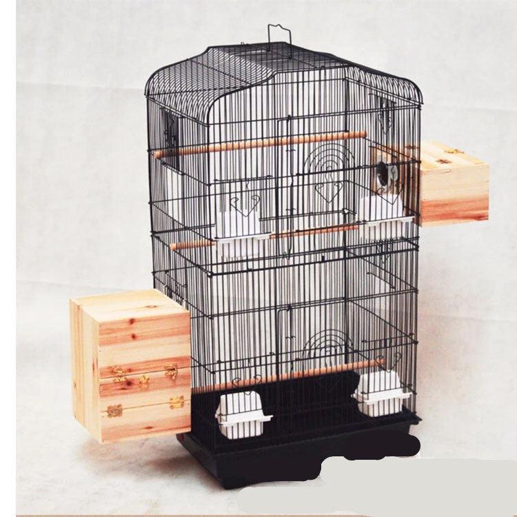 Spacious Elegant Bird Cage with Accessories - Itzmypet