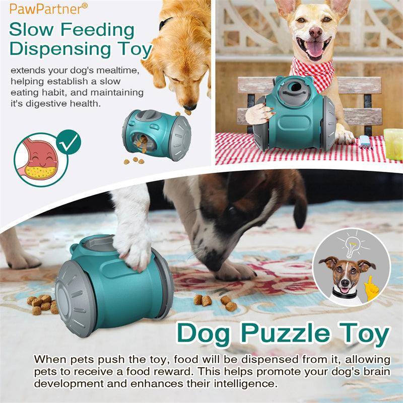 Interactive Pet Tumbler Toy for IQ Enhancement and Slow Feeding Fun - Itzmypet