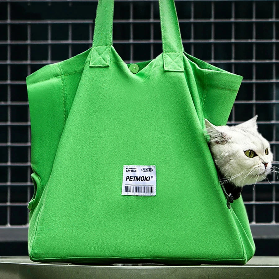 Bolsa de tela gato