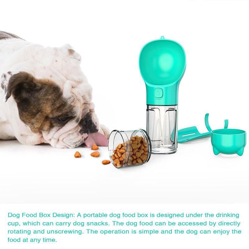 3-in-1 Portable Dog Feeder Water Dispenser - Itzmypet